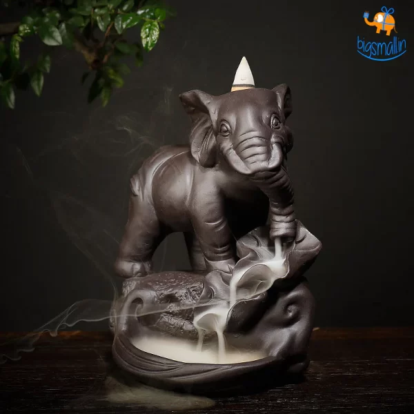 Elephant Incense Burner