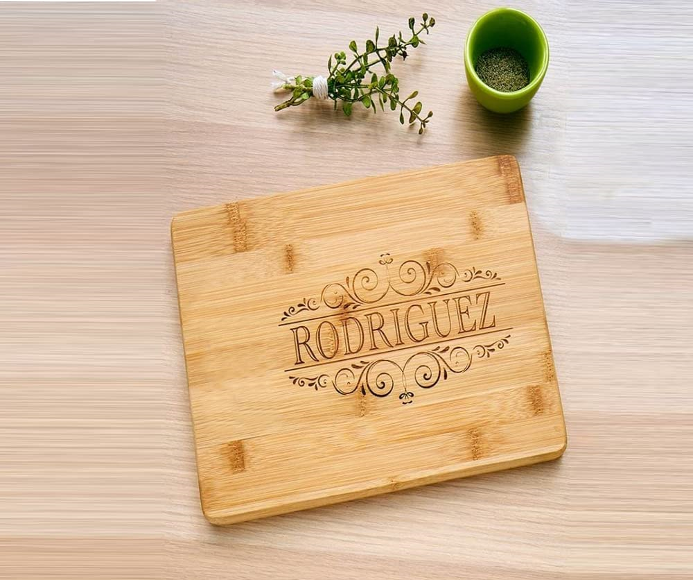 Engraved Cheese Board