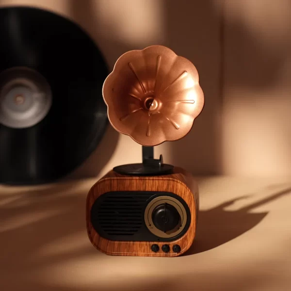 Gramophone Bluetooth Speaker