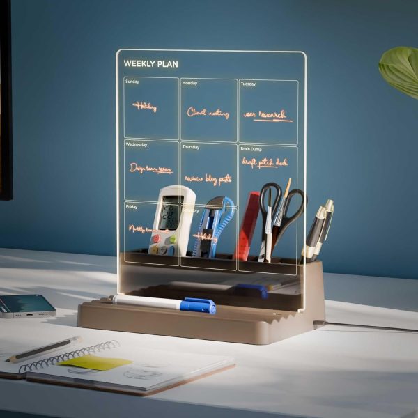 LED Desk Organiser