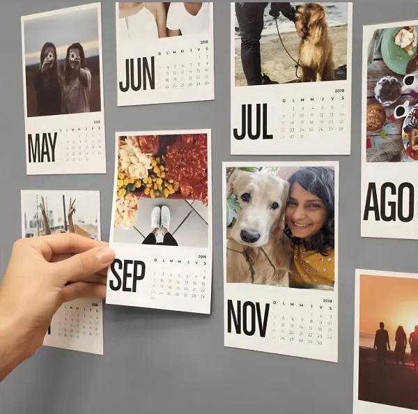 Magnetic Photo Calendar