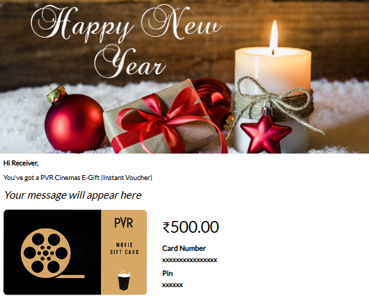 Movie Gift Voucher