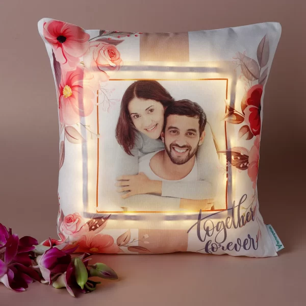 Personalised Led Cushion