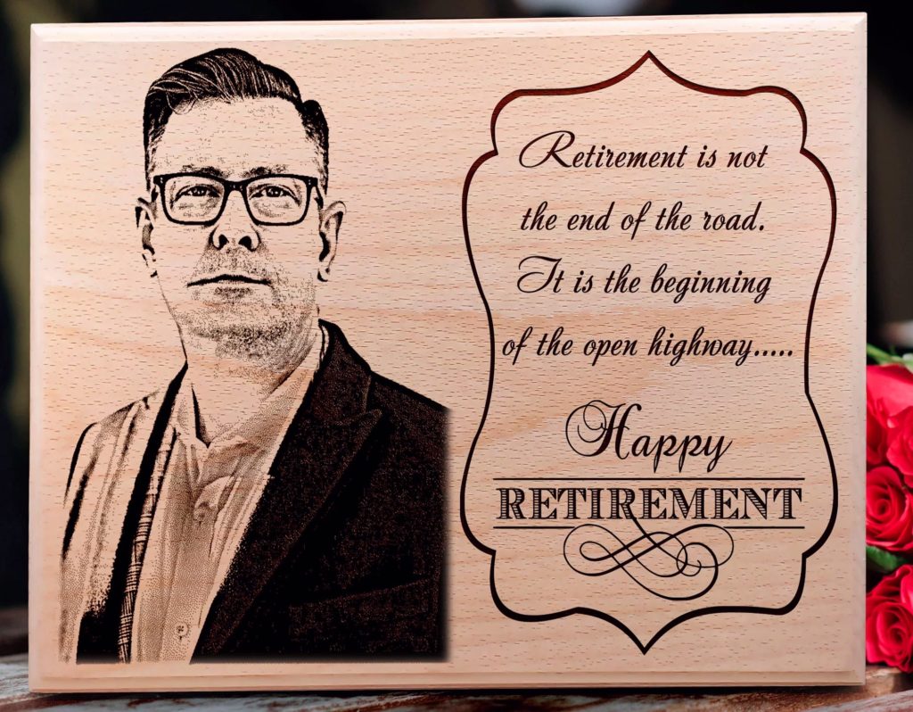 Retirement Plaque