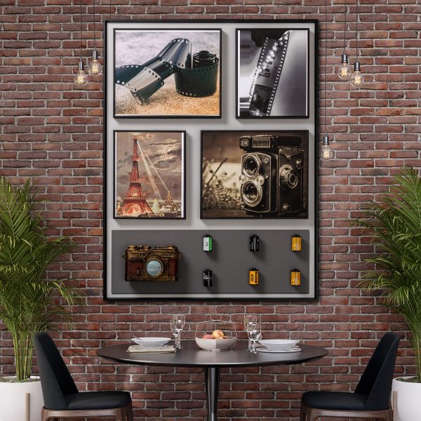 Camera Charm Shadowbox