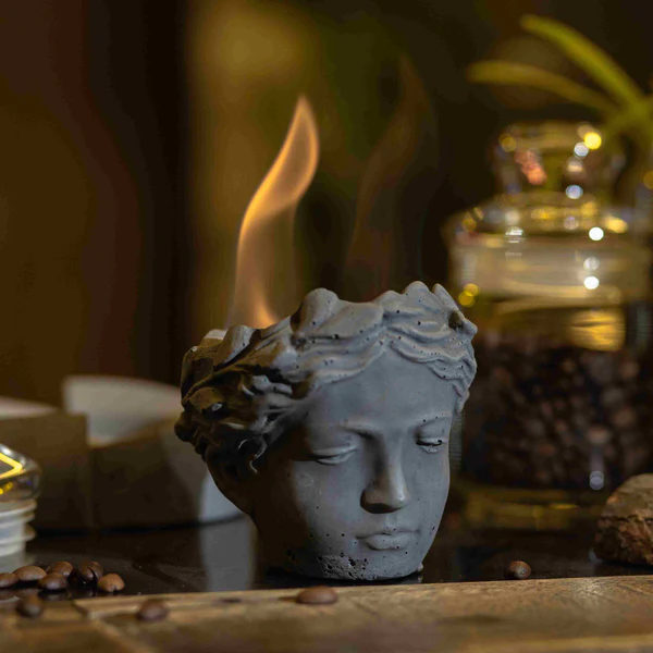 Goddess Head Firepit