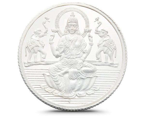 Goddess Laxmi Silver Coin