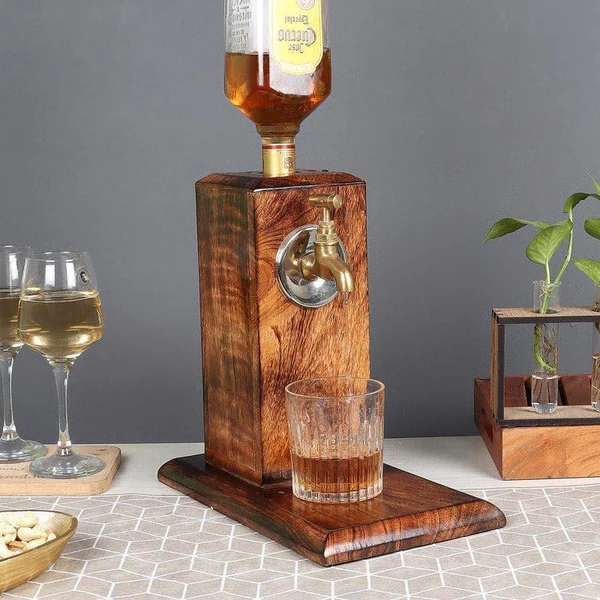 Wooden Liquid Beverage Dispenser